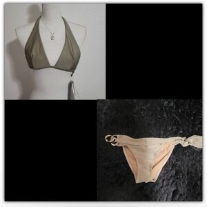 NWT Cia Maritima bathing suit set size medium